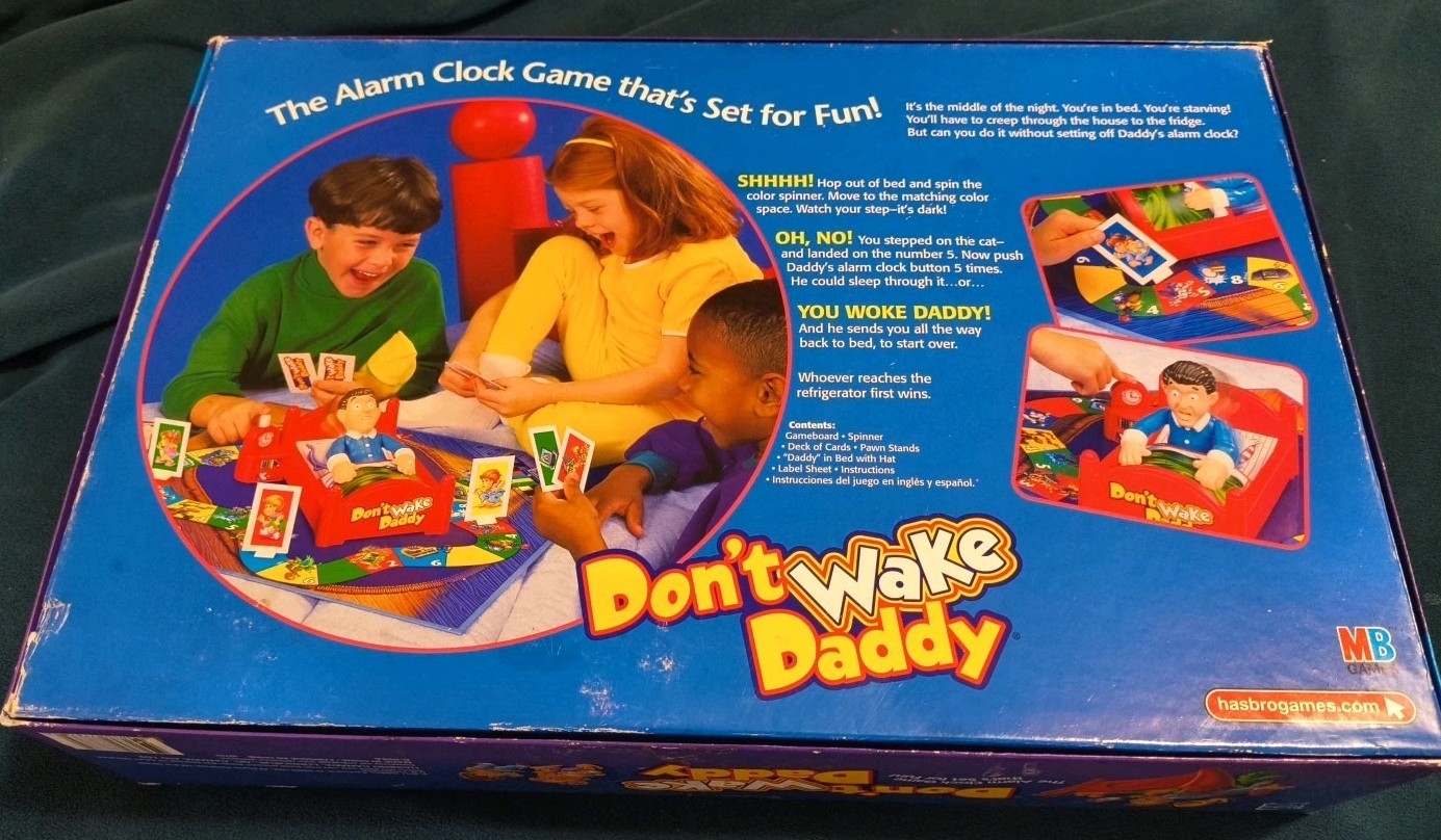 2011 Don’t Wake Daddy Alarm Clock Game 100% Complete Tested Working