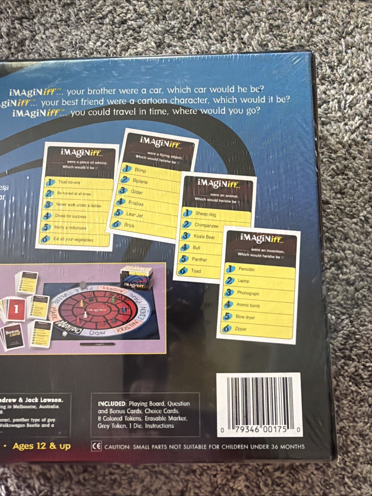 Game Board Imaginiff Revised Edition Board Game (Buffalo Games) NEW! SEALED!