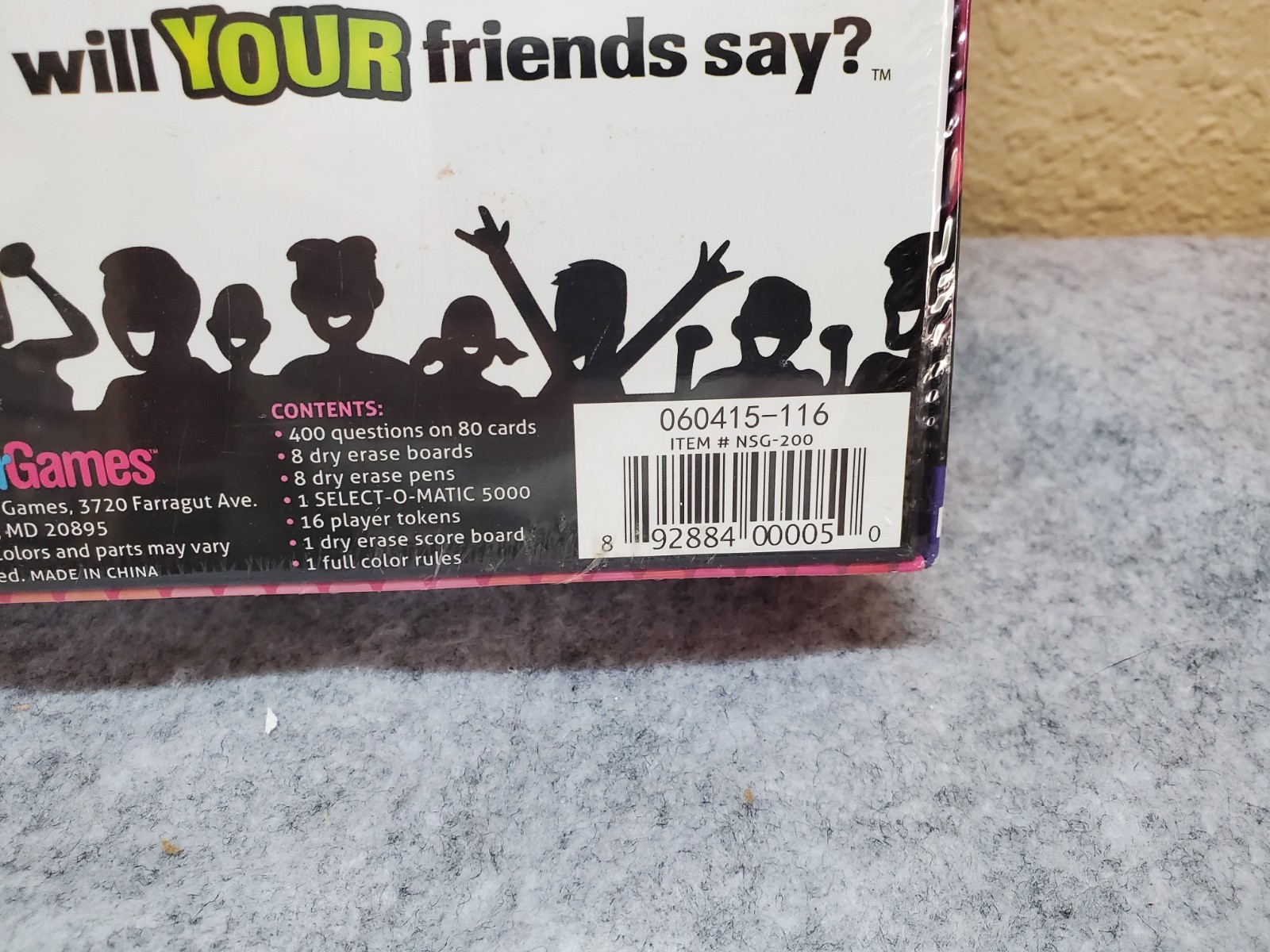 Say Anything Game NEW Sealed Party Game 3-8 Players Ages 13+
