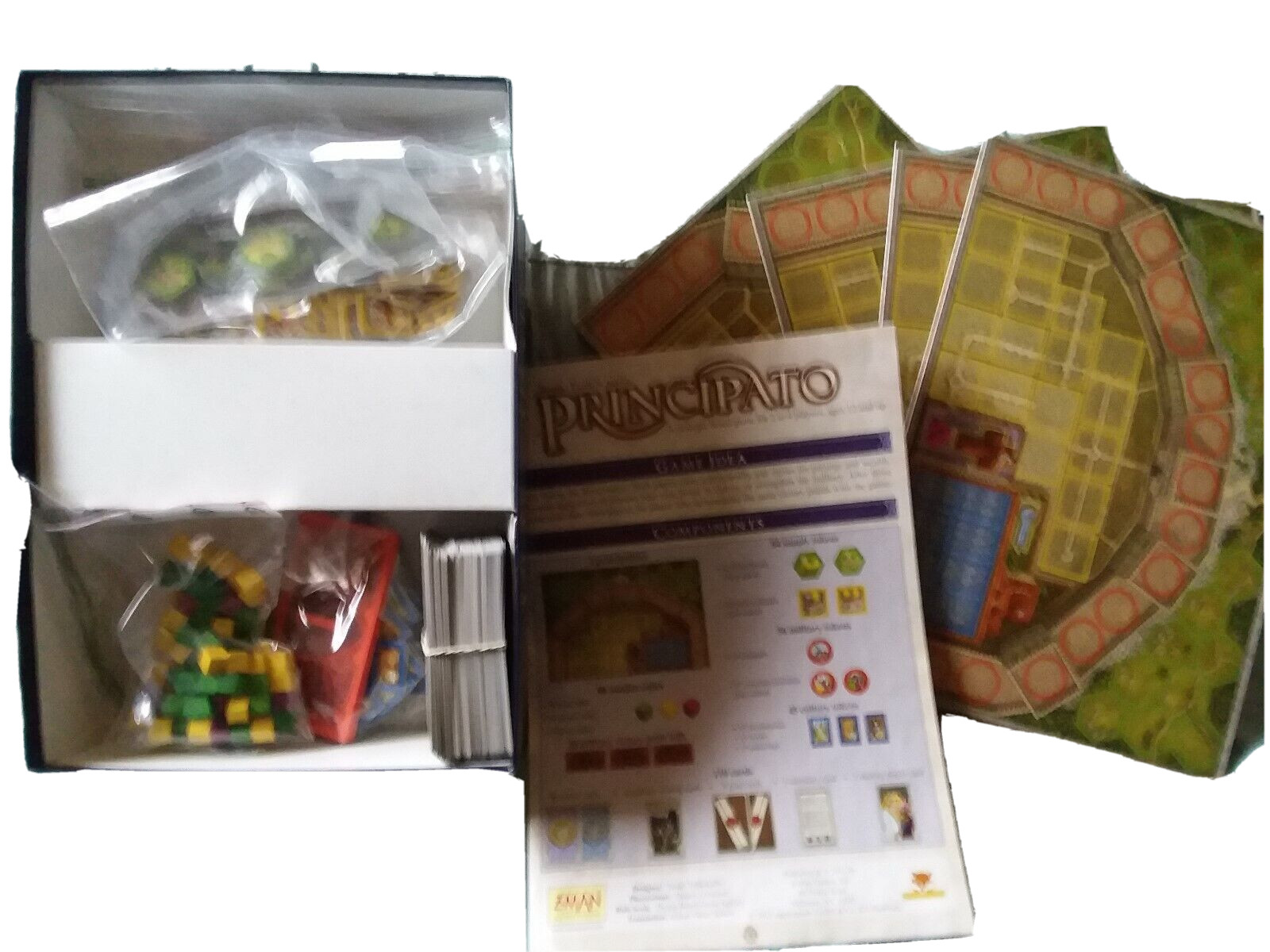 Principato a Tactical Game About Creating Powerful Principalities by Z-Man Games