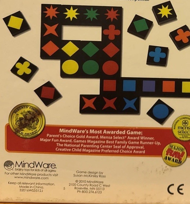 MindWare Qwirkle Board Game Complete