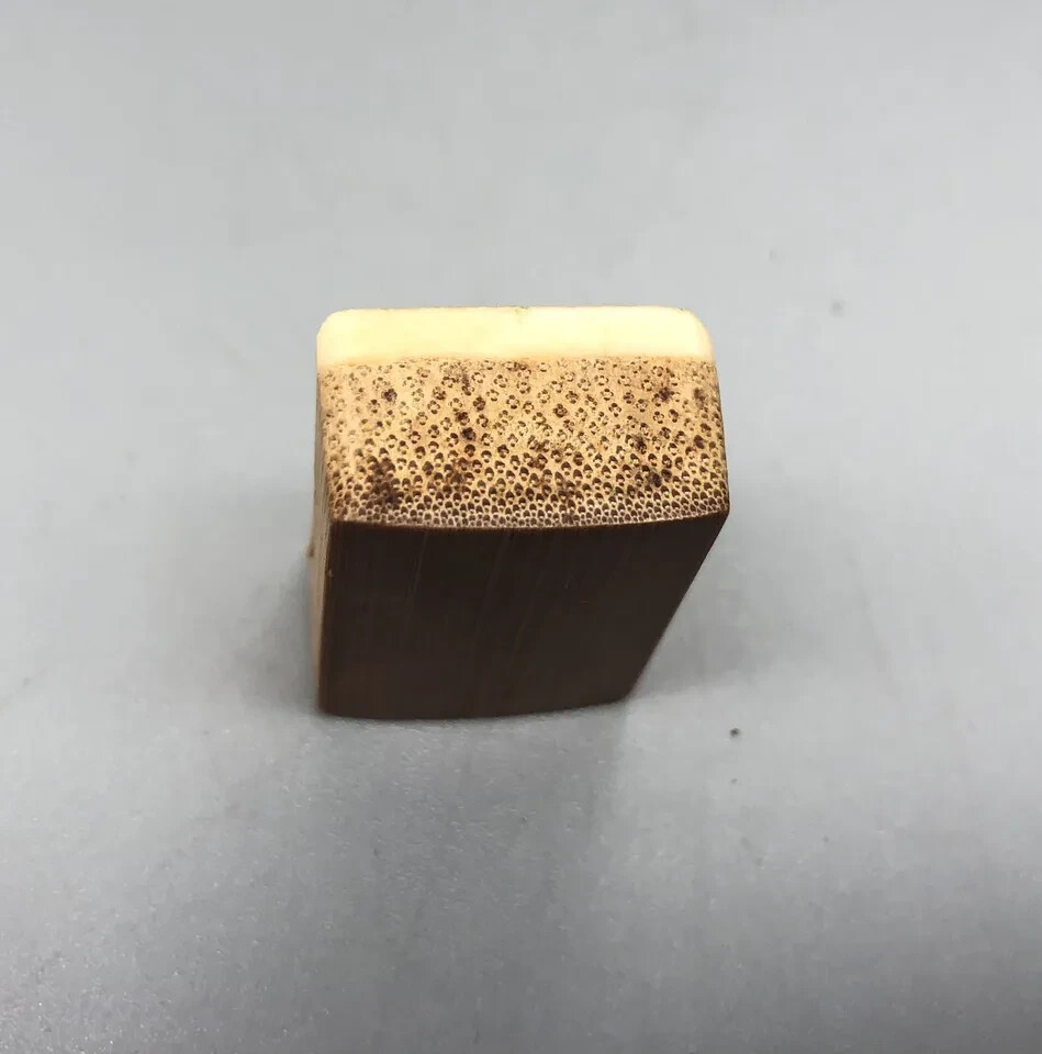Vintage Mahjong Mah Jongg set 148 bamboo and Bovine bone tiles