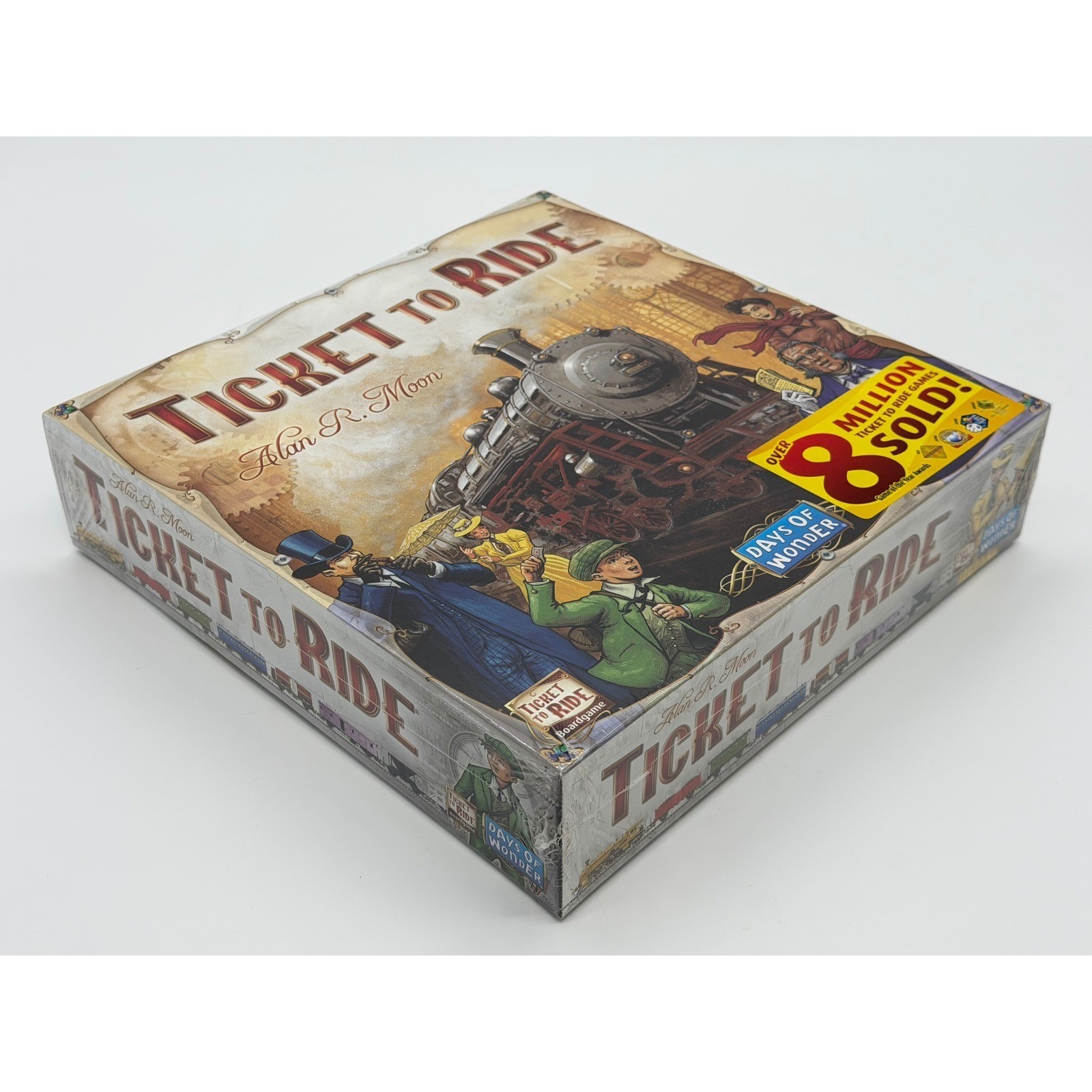 Days of Wonder Ticket To Ride Board Game Alan R Moon Train Adventure Sealed