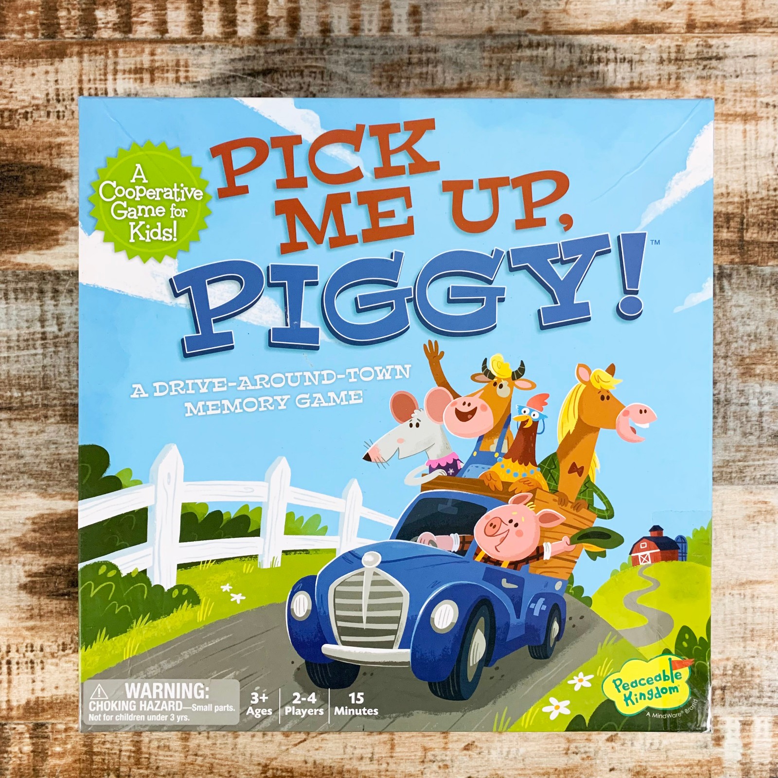PICK ME UP PIGGY Cooperative Game For Kids – 100% Complete – Peaceable Kingdom