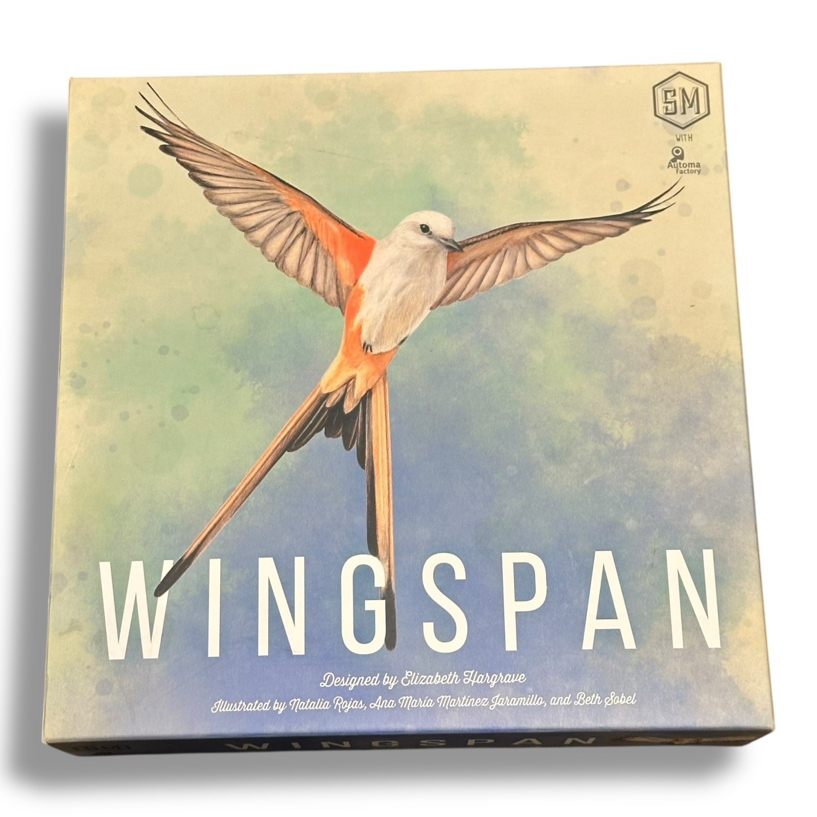 Wingspan Board Game 1st Ed 2019 Stonemaier Games New Open Box- Sealed Cards, Etc