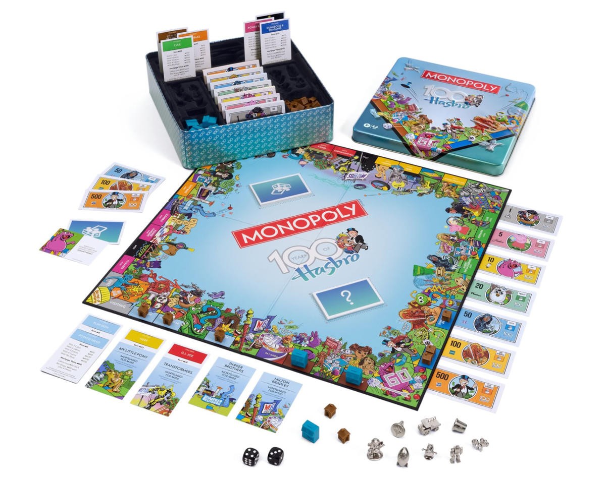 WS Games Company Monopoly Hasbro 100th Anniversary Edition [WSC43100]
