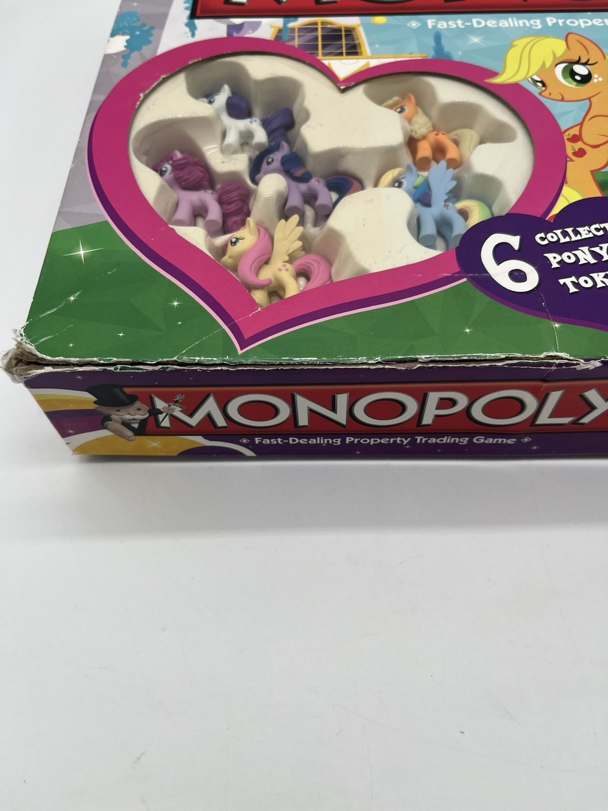 Monopoly My Little Pony Board Game 2013 COMPLETE! 6 Collectible Tokens USAopoly