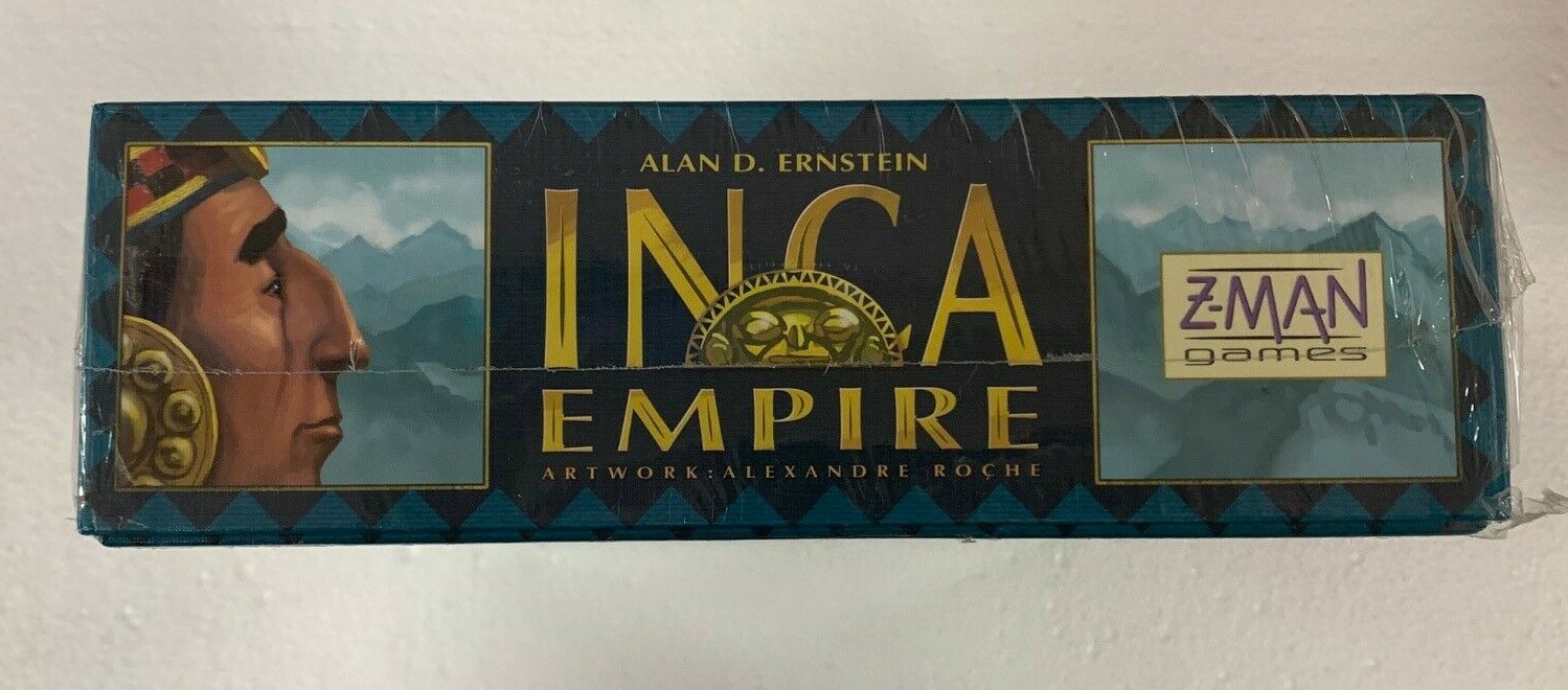 Inca Empire Z-Man Games / White Goblin Games Board Game Brand New Out of Print