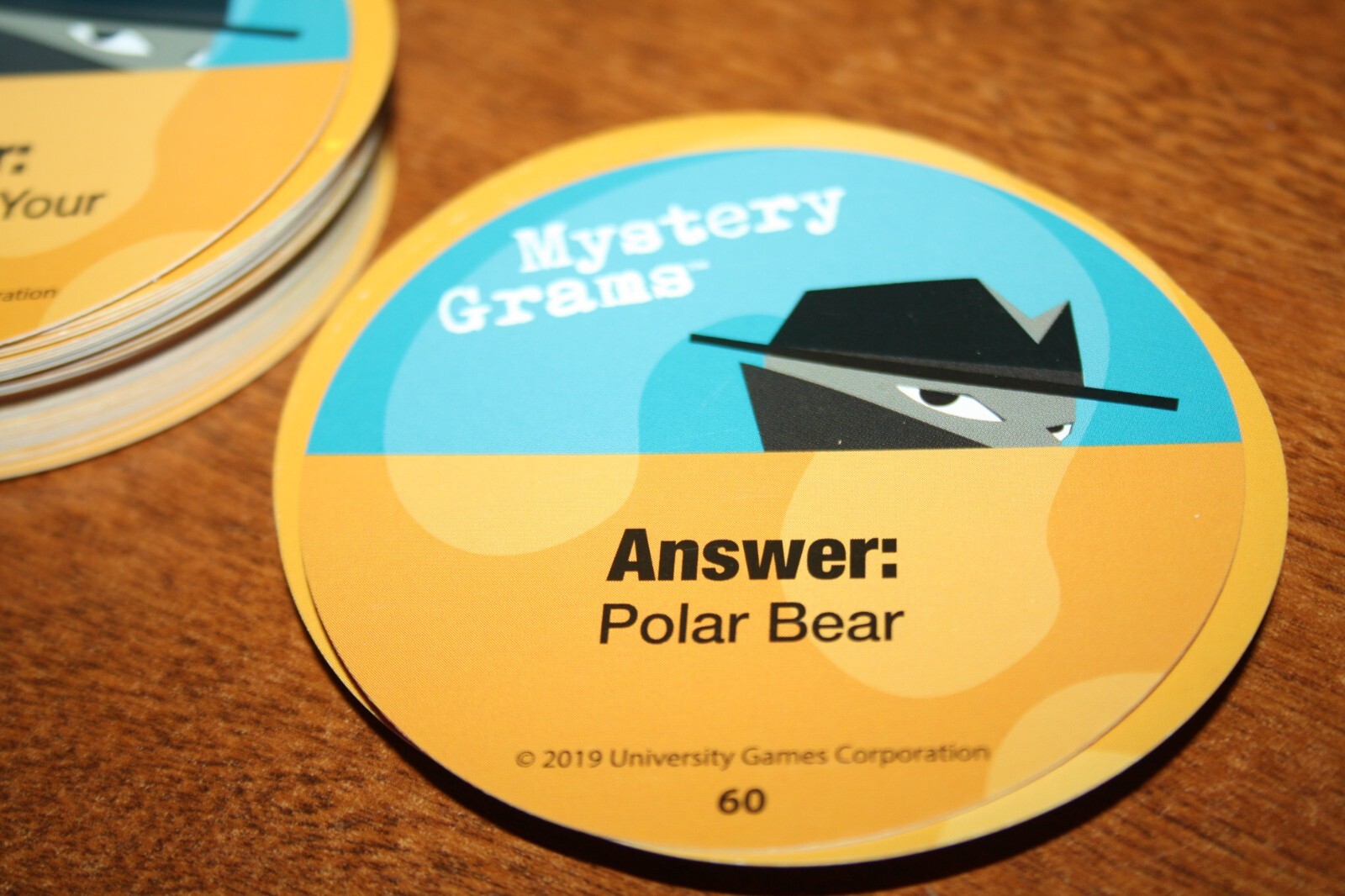 Mystery Grams – Solve the Mystery Gram Brain Teaser Series University Games 2019