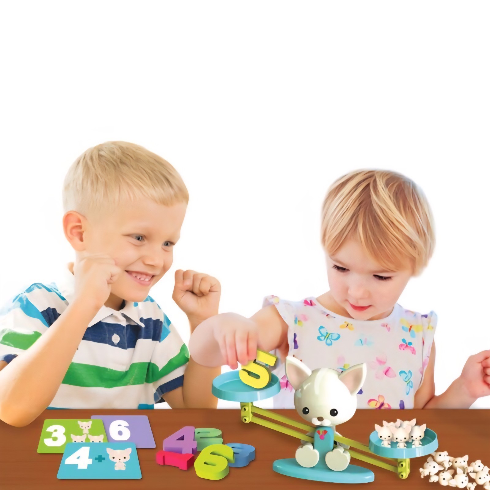 Puppy Up – Ages 3+ -1 to 4 Players-It’s the Tipsy, Topsy Numbers Game