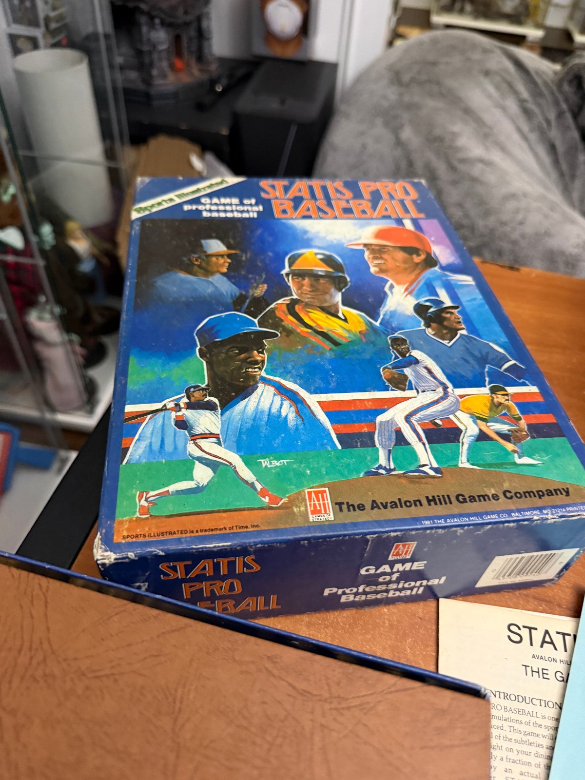 1985 Sports Illustrated Statis Pro Baseball Game / Avalon Hill Game All Teams