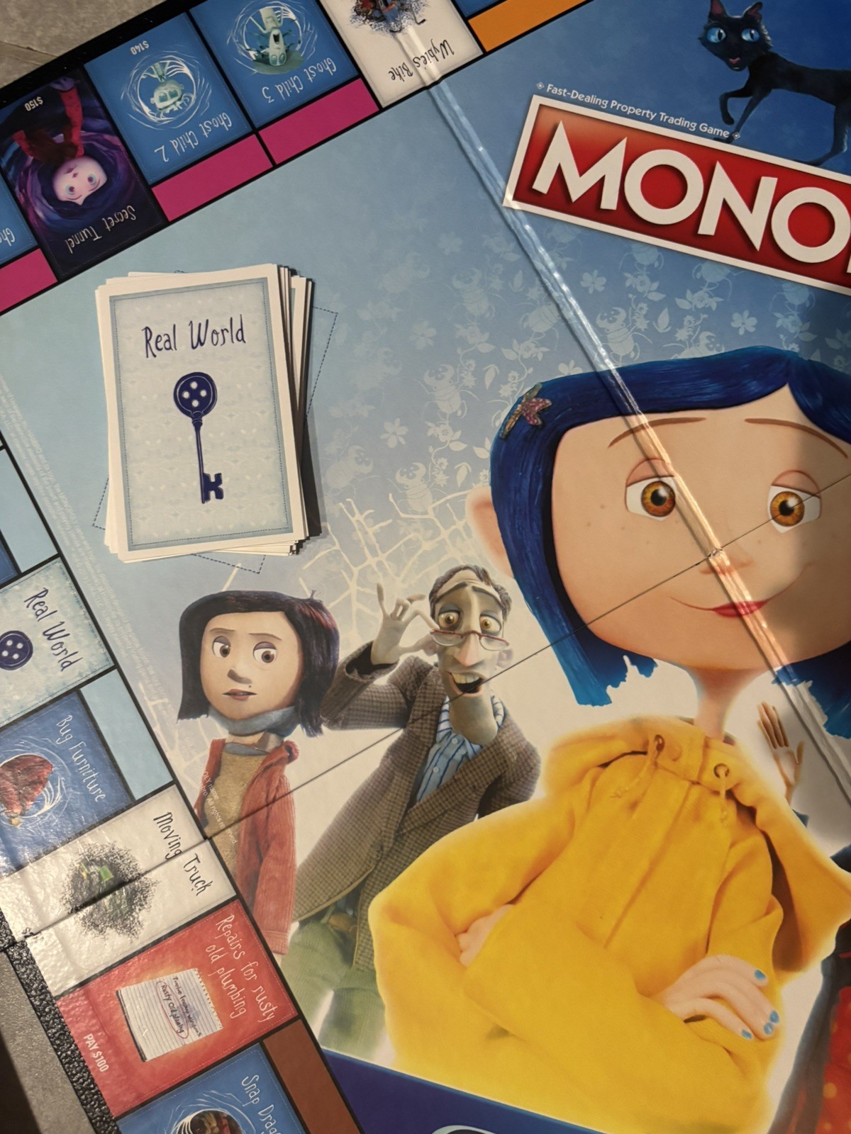 Coraline Monopoly Board Game Laika Rare Collectibles 2019 Edition Hasboro
