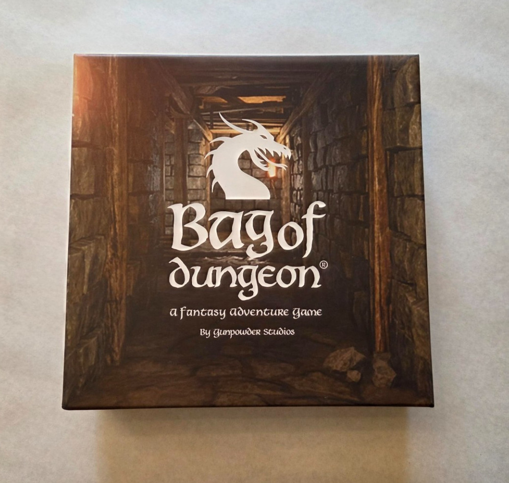 Bag of Dungeon Board Game + Legends Expansion Gunpowder Studios Complete (LOT)