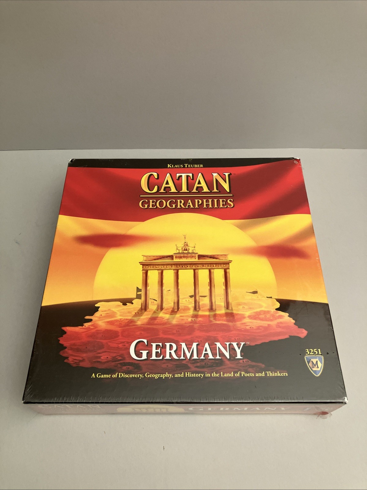 CATAN GEOGRAPHIES 3251 GERMANY Mayfair Games KLAUS TEUBER Out of Print – Sealed!