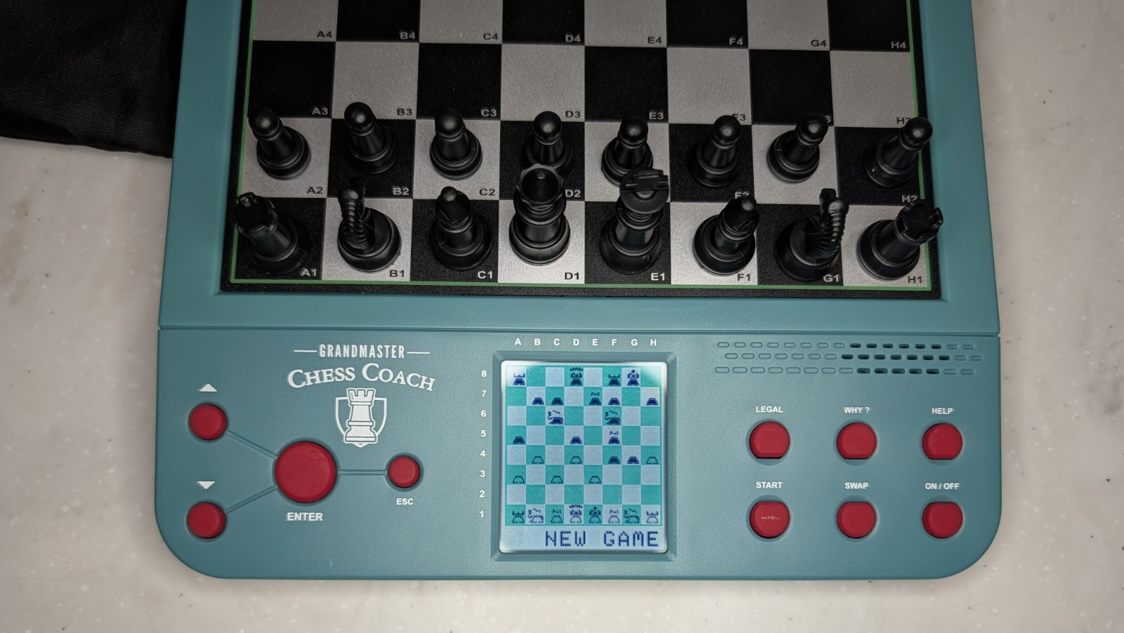 Grandmaster Chess Coach 8 Games In 1 Electronic TTG-GMCHESS-593 Tested/Video