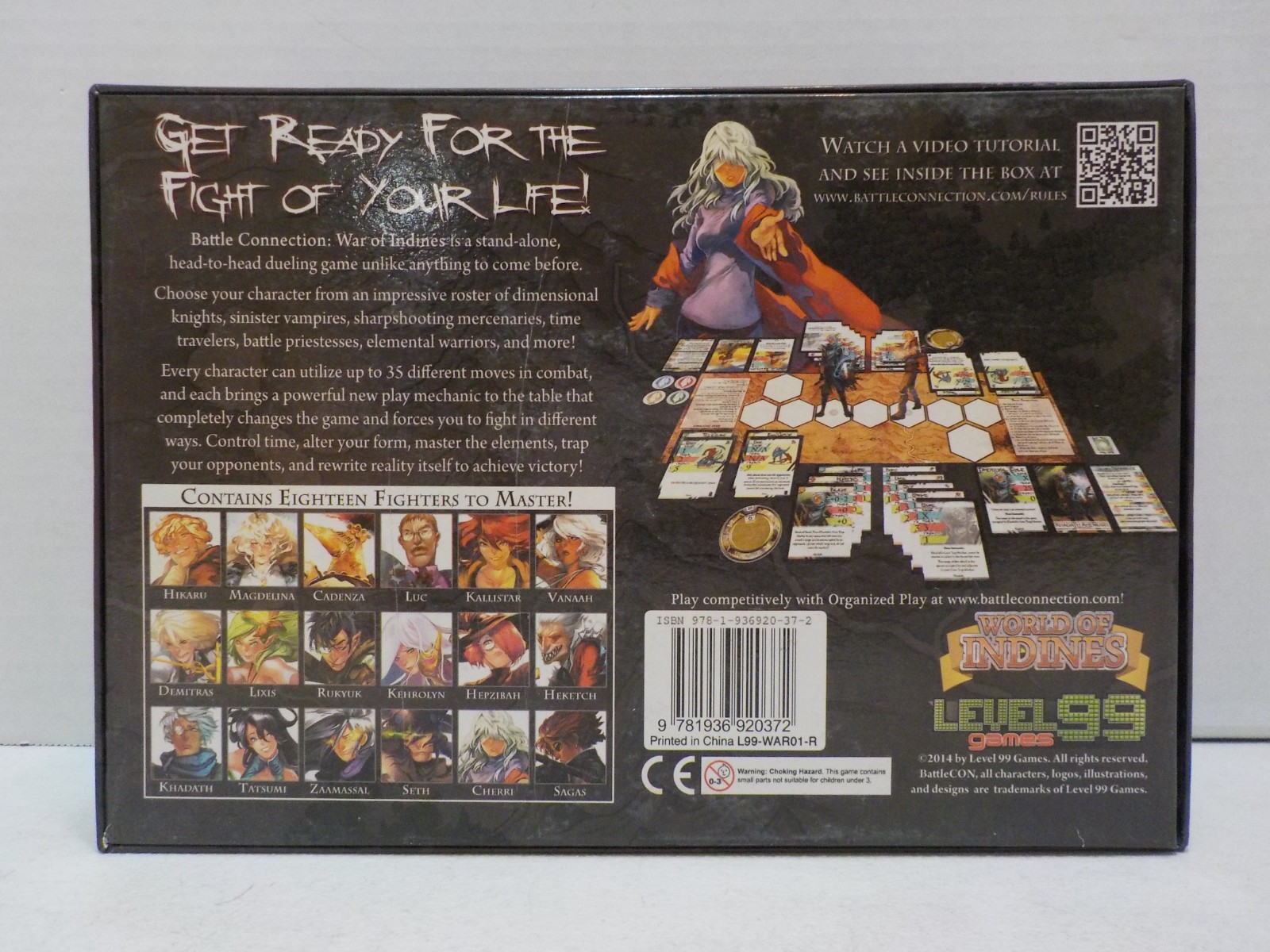 G511 Level 99 BattleCON Level 99 Game War of Indines (2nd Ed)