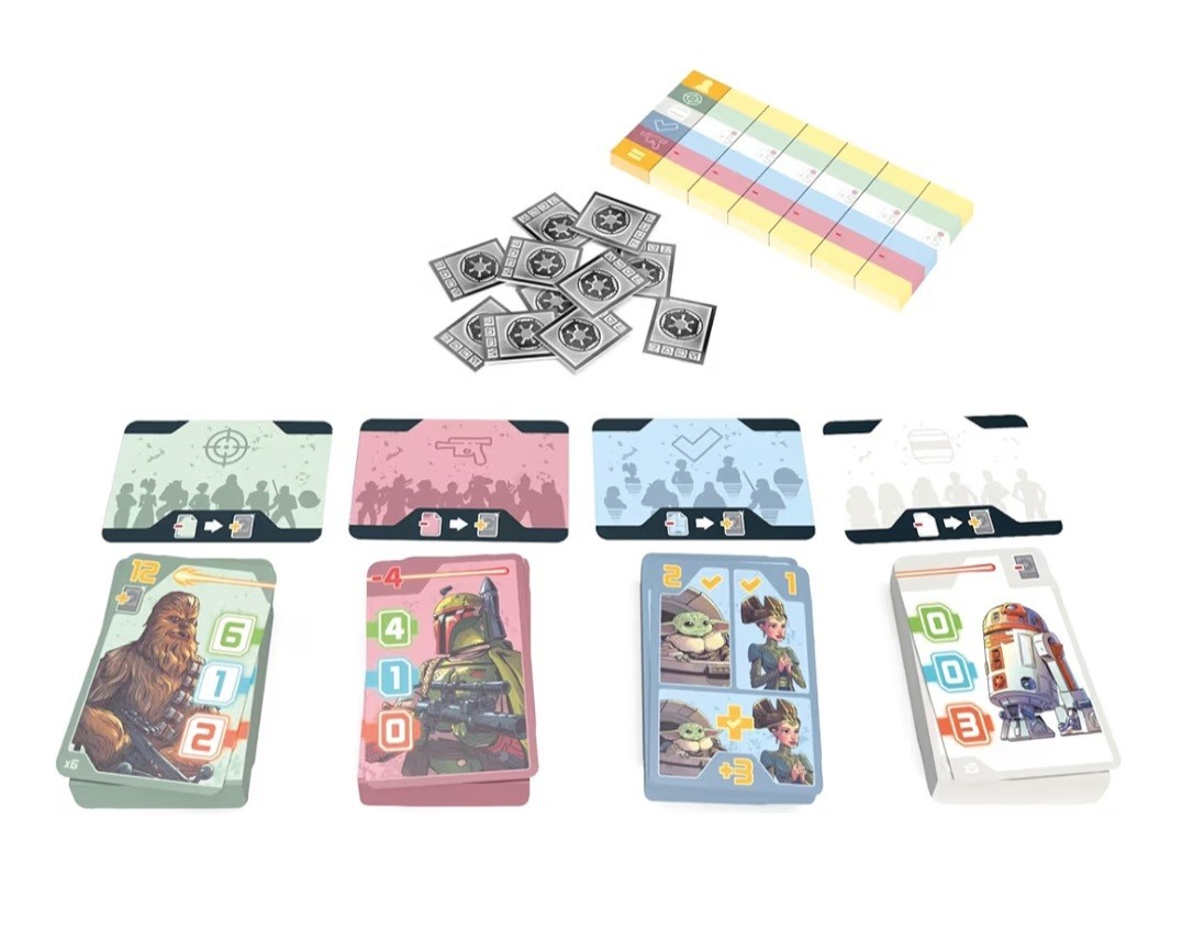 Zygomatic Star Wars Bounty Hunters Family Card Game 2-6 Players Ages 10+