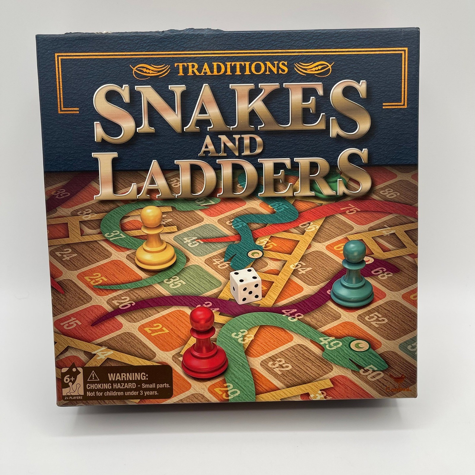 Cardinal Traditions Snakes and Ladders Board Game Classic Family 16964602 NEW