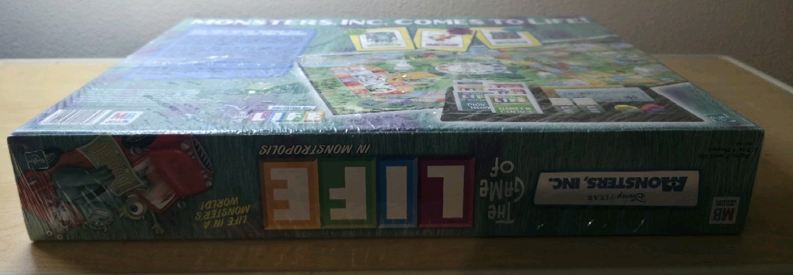Disney Pixar Monsters, Inc. Edition The Board Game Of LIFE In Monstropolis New