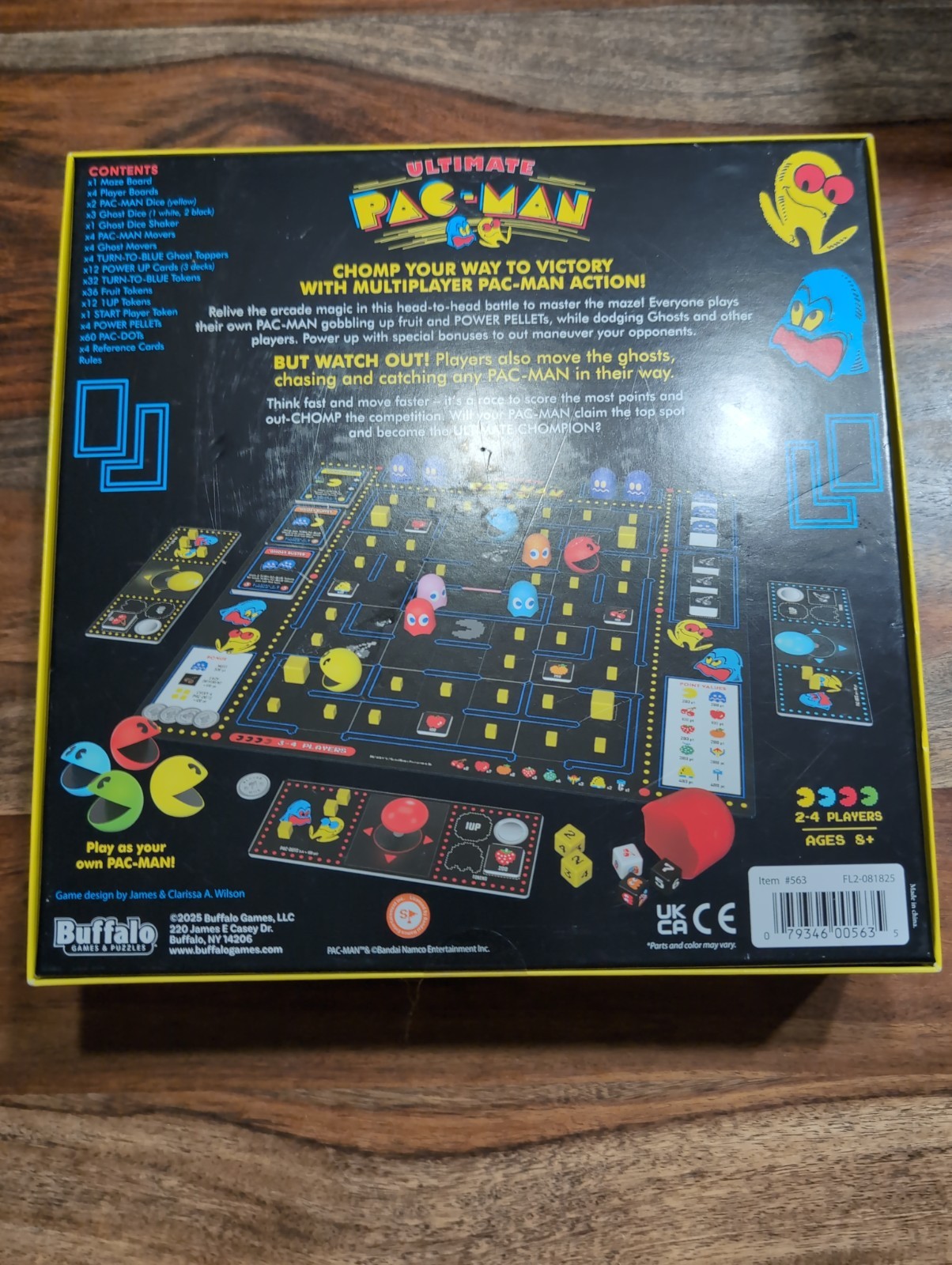 Ultimate PAC-MAN Board Game – Retro Arcade Classic – New