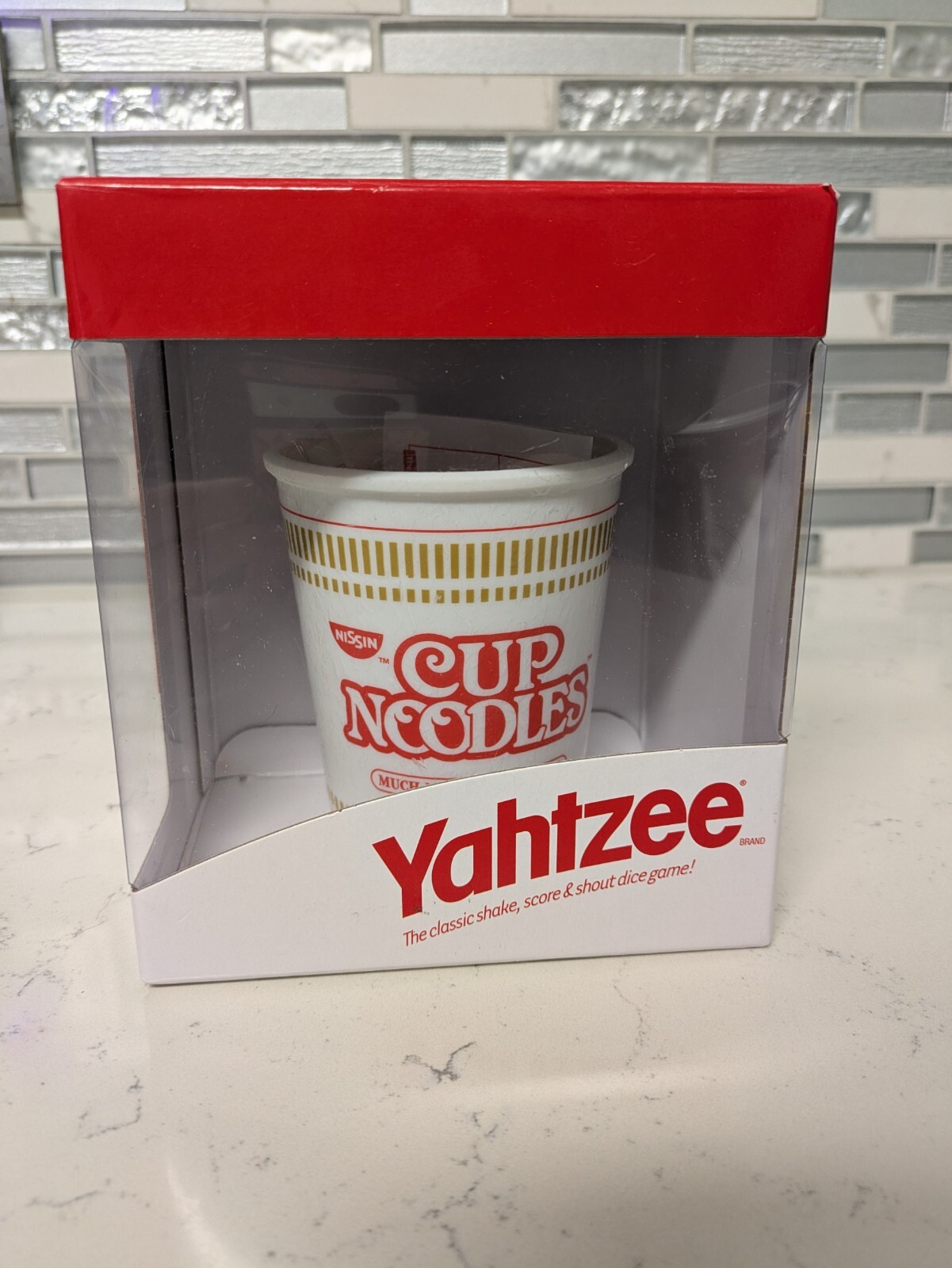 Yahtzee Cup Noodles Ages 8+ 1 or More Players Hasbro