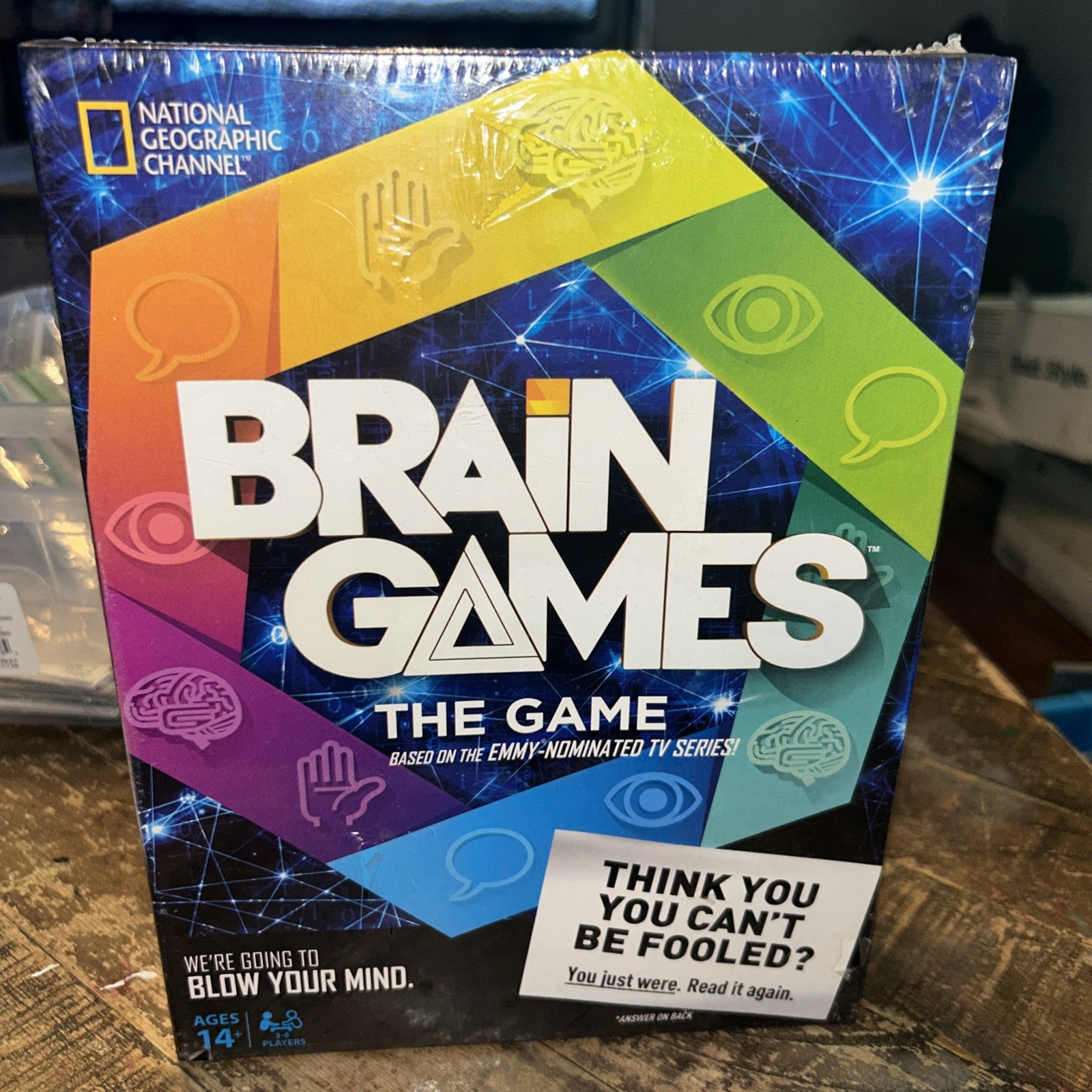 NEW Brain Games Educational Mind Challenging Family FUN Competition Game Sealed