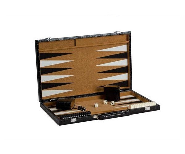 18″ Cork Backgammon Game Set New