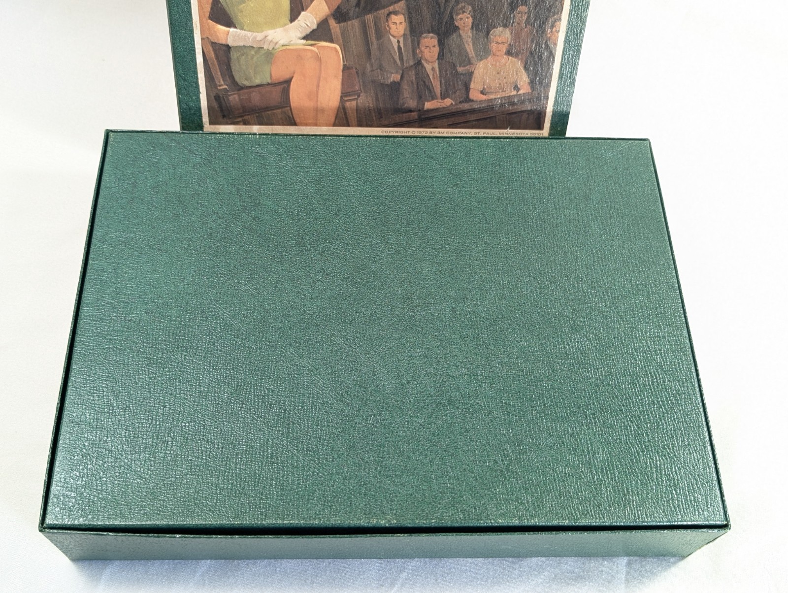 Vtg 3M Bookshelf Game POINT OF LAW Role-playing Involvement Open Box Unused 1972
