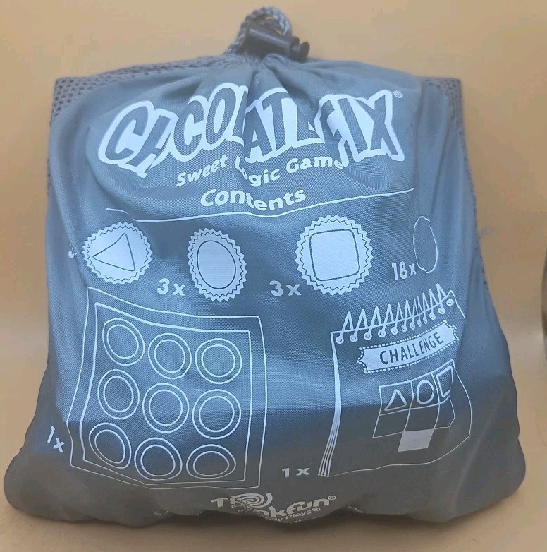 ThinkFun Chocolate Fix Logic Game Complete In Bag Instructions