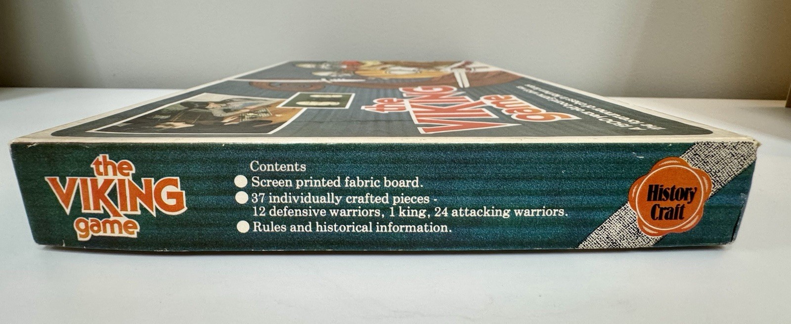 HNEFATAFL – The VIKING GAME 1981 by History Craft Made In England 100% Complete