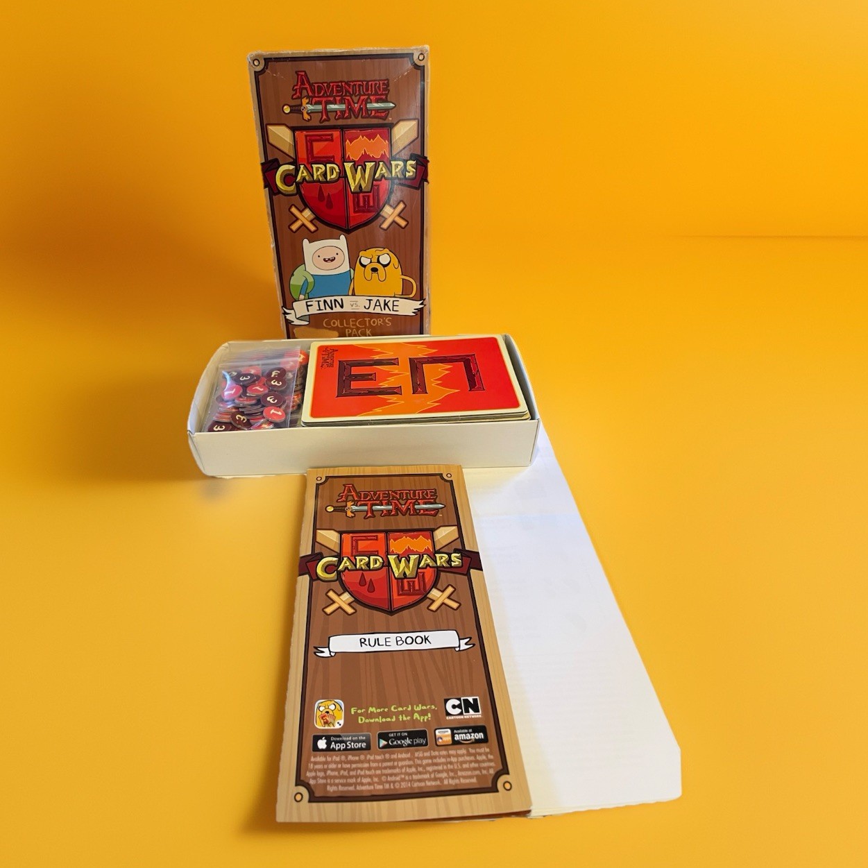 Adventure Time Card Wars Finn vs. Jake Collectors Pack (2013) Cartoon Network