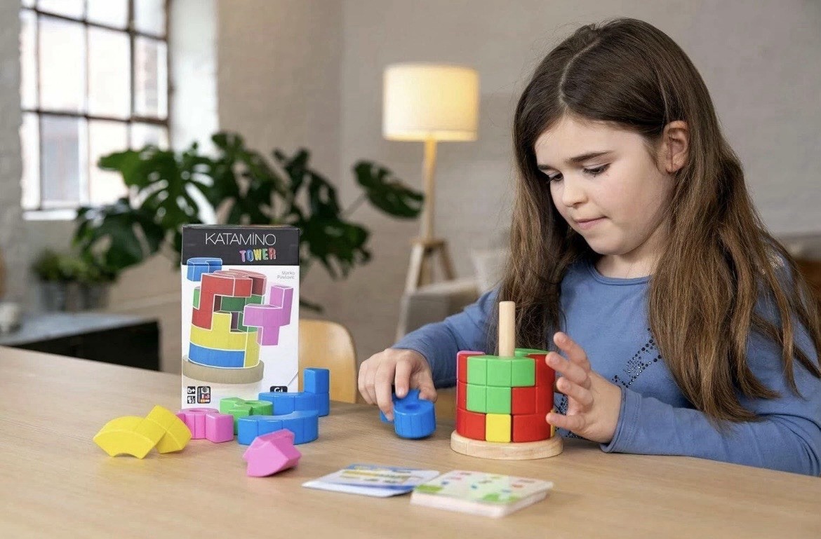 Katamino Tower | Wooden Puzzle Game
