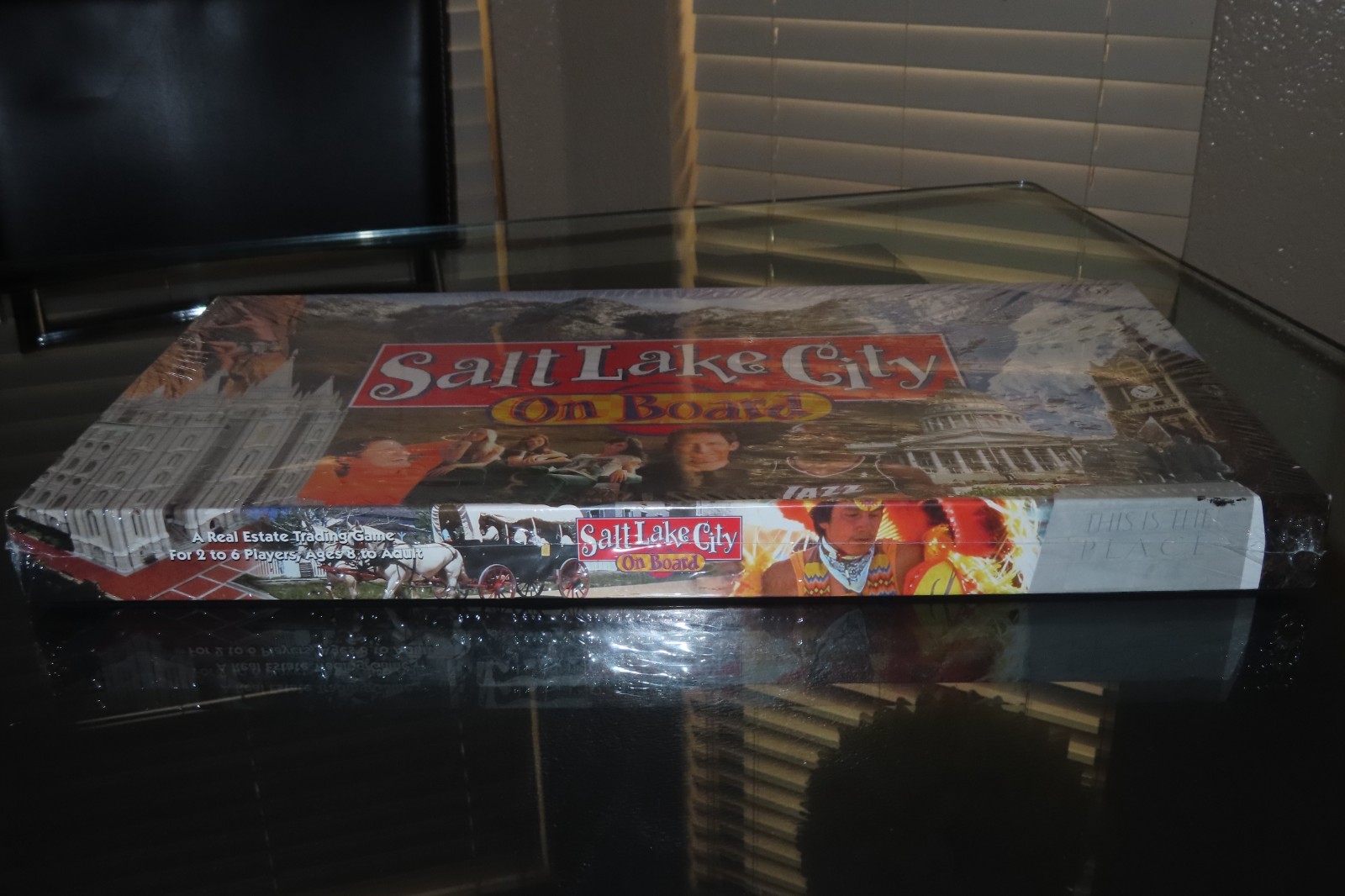 SEALED Salt Lake City On Board Family Night Game Salt Lake Utah Theme Mormon LDS
