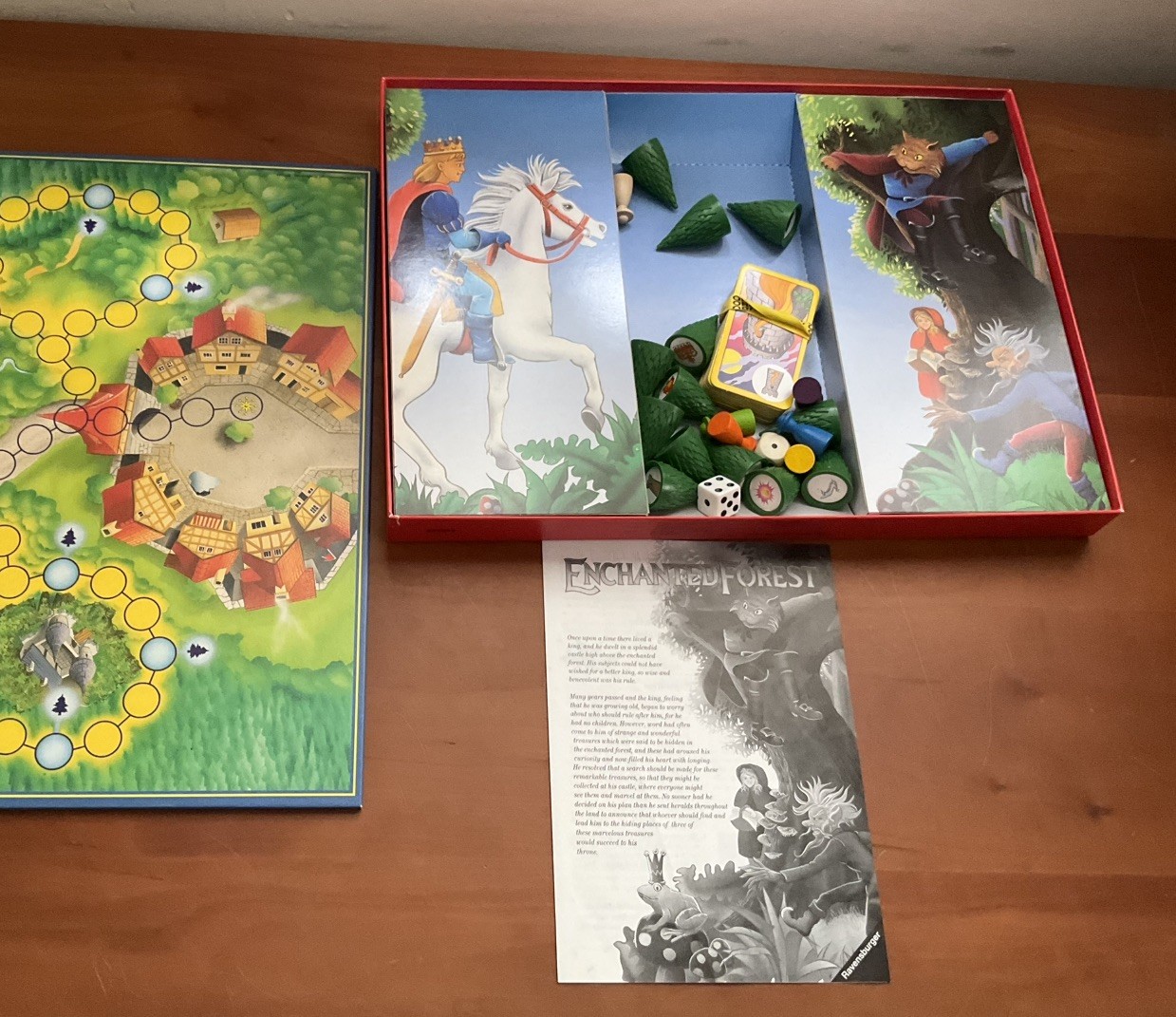 Ravensburger Enchanted Forest Board Game 1994 Complete in Box
