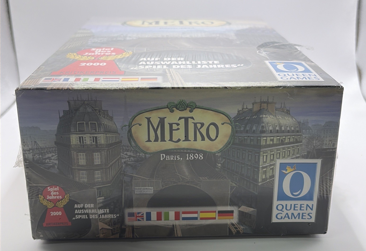 Metro Board Game Dirk Henn Paris 1898 Queen Games Multilingual Edition – Sealed