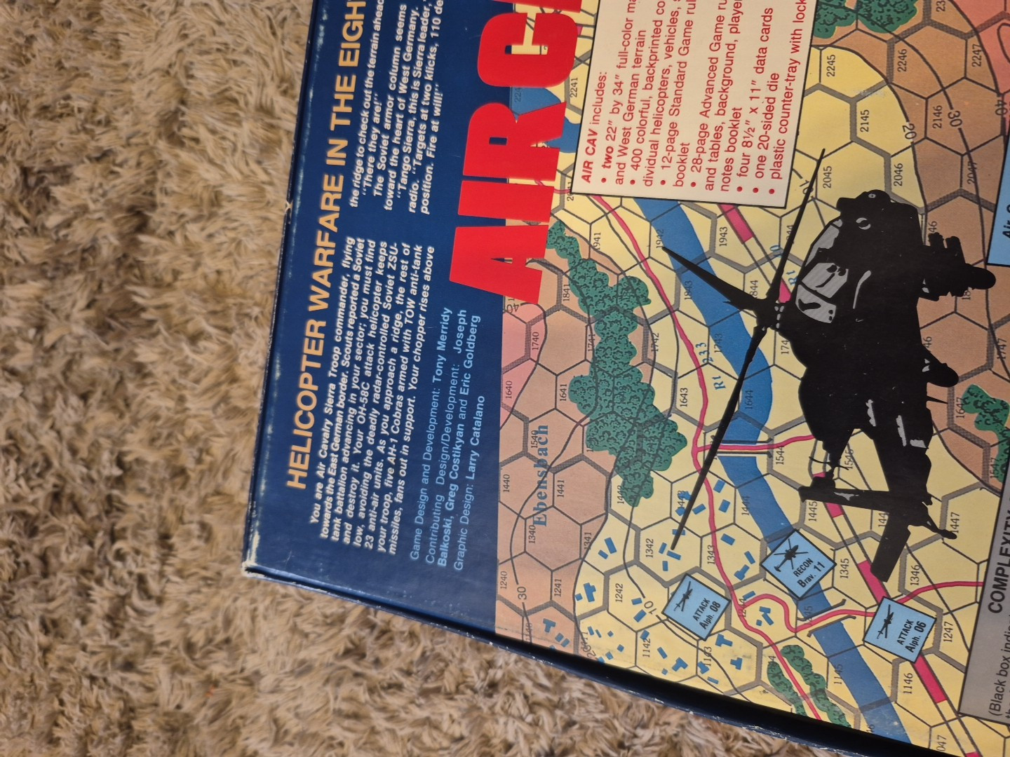 West End Games: Air Cav: Helicopter Warfare in the 80s: Used