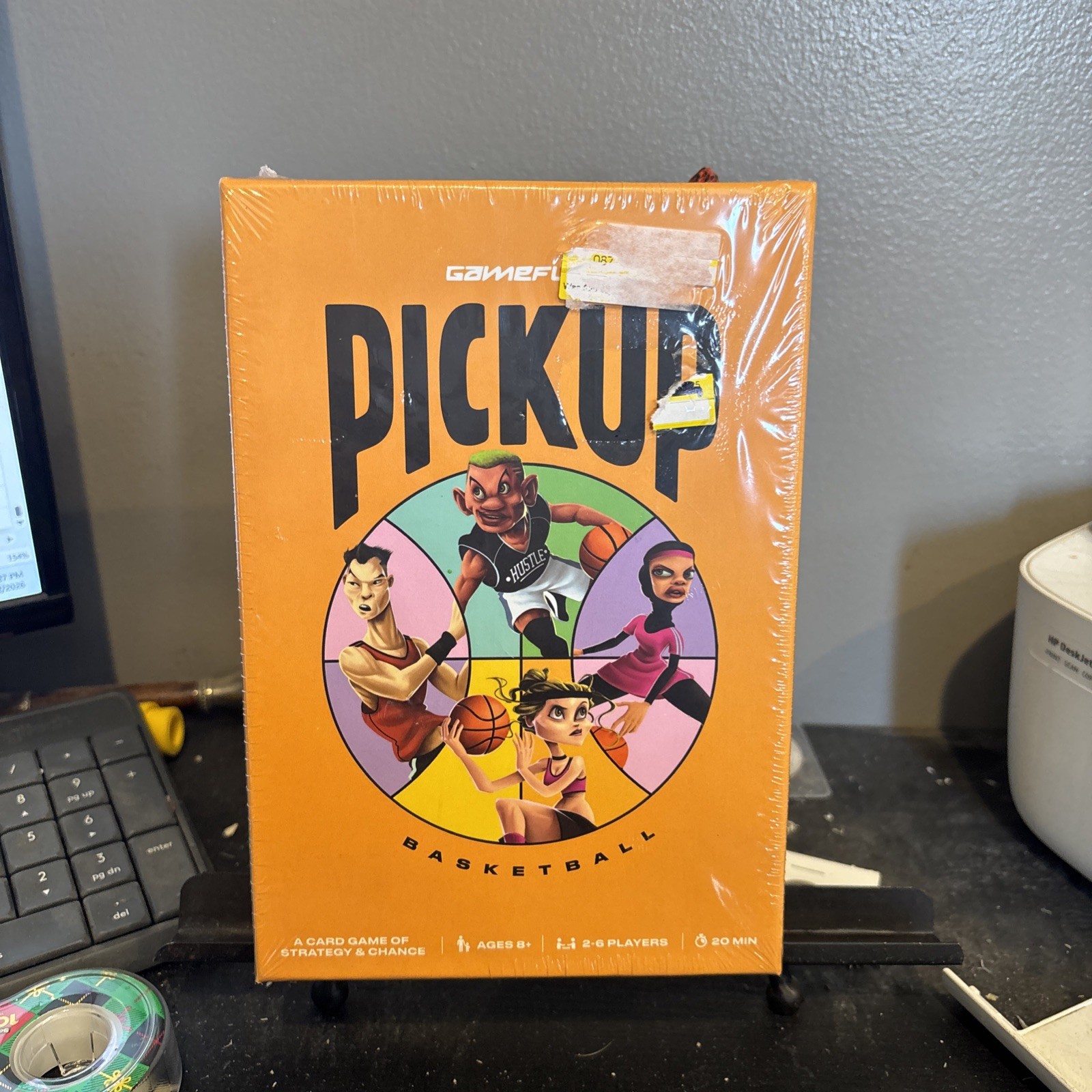 Gameflo Pickup Basketball Card Game Of Strategy Ages 8+ /2-6 Players New/Sealed