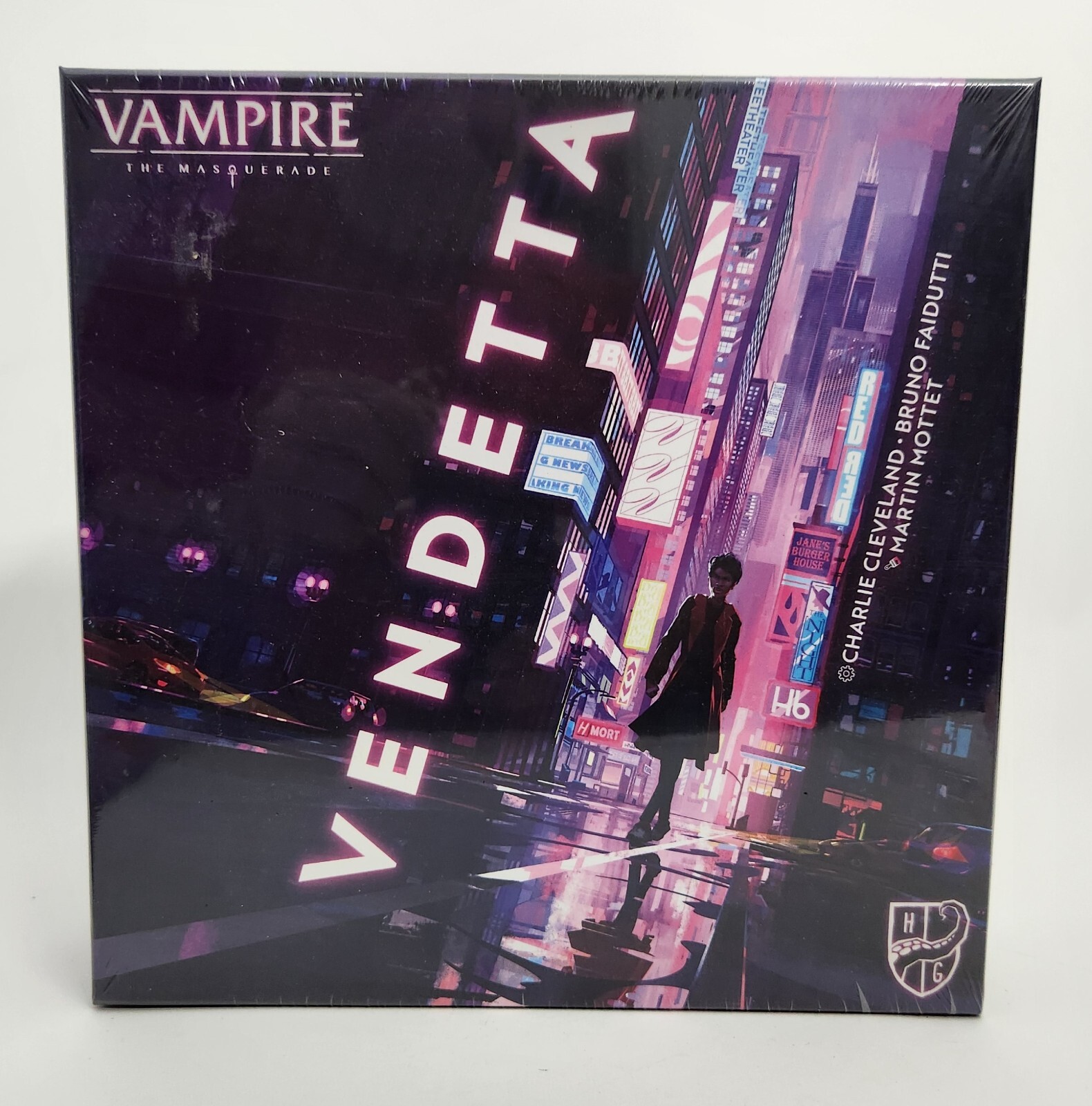 Vampire the Masquerade: Vendetta Kickstarter Ed ALL-IN by Horrible Games SEALED