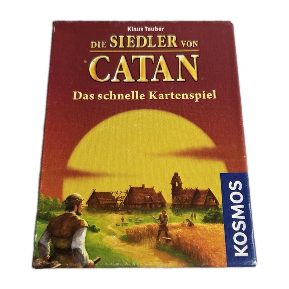 SETTLERS OF CATAN Die Siedler von Catan FAST CARD GAME 2011 GERMAN EDITION 100%