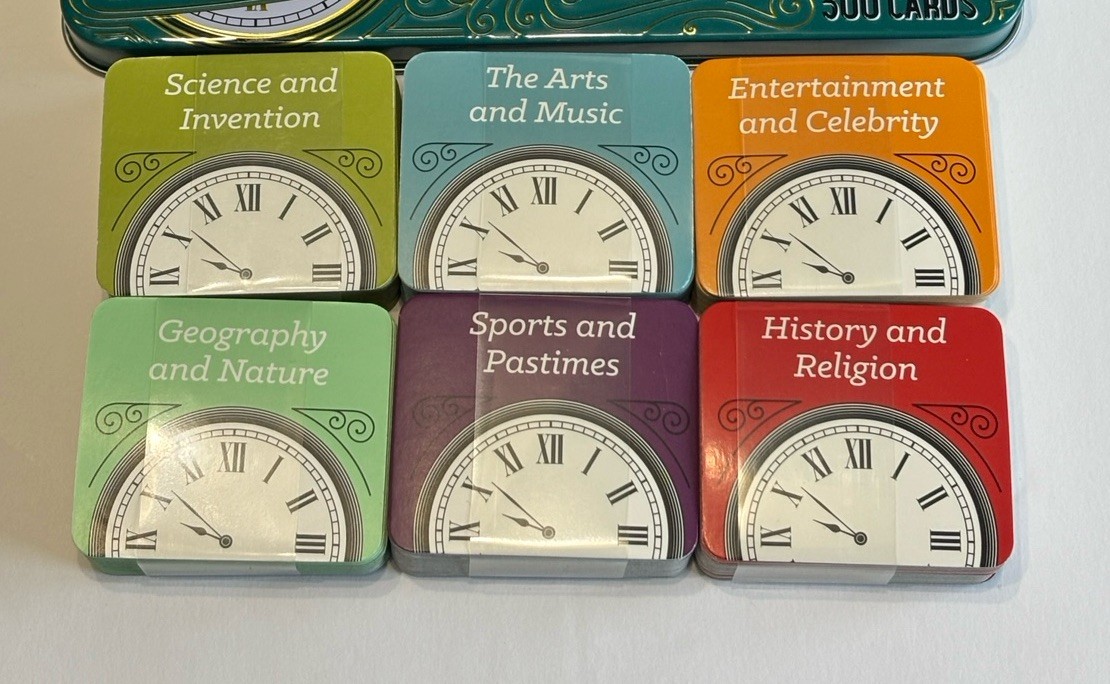 After Dinner Trivia Game by Hacche Ages 14 and Up For 2 or more Players NOB