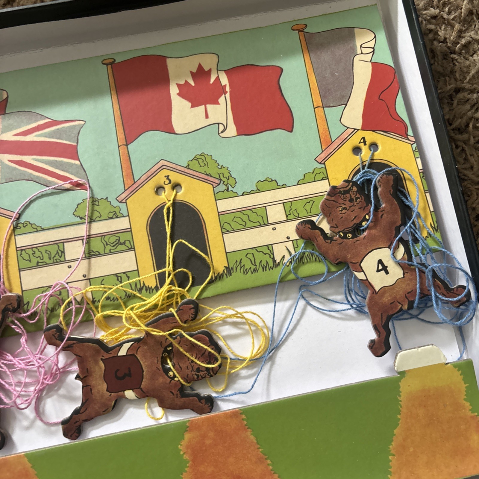 The Hot Dog Race Game By The House Of Marbles