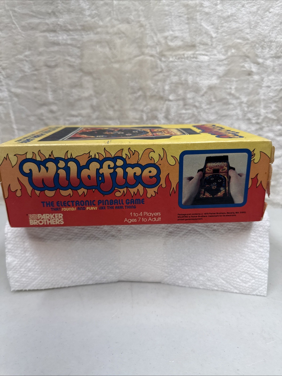 Vintage 1979 Wildfire Electronic Pinball Game Parker Brothers w/ Box Tested