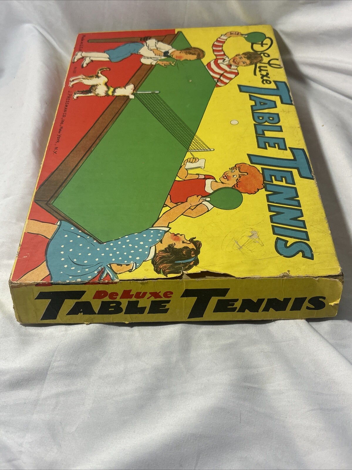 DE LUXE Table Tennis J. Pressman VINTAGE 1930s Historic!!