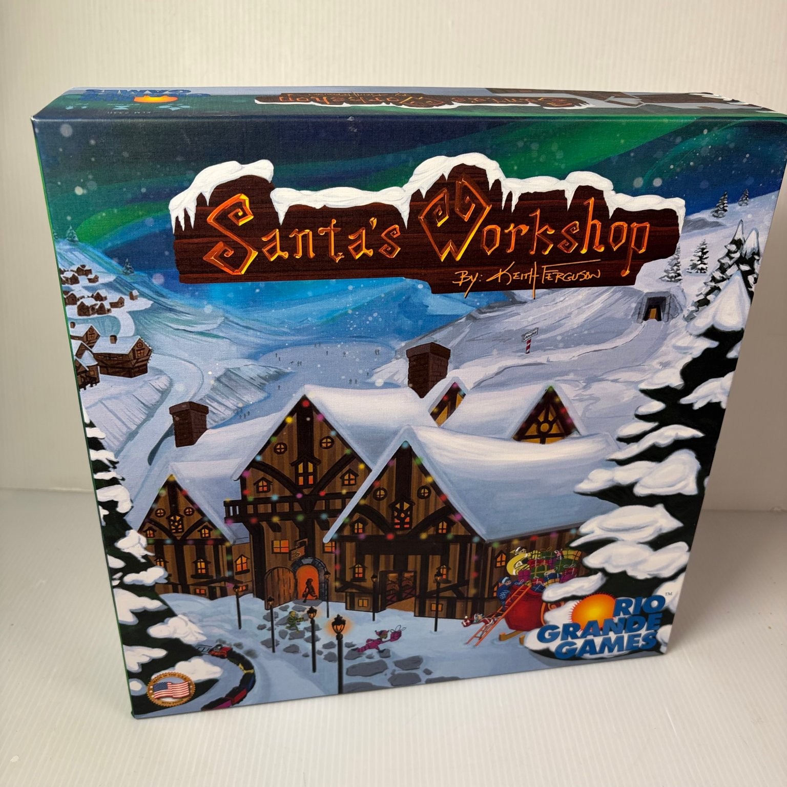 Santa’s Workshop Rio Grande Games Board Game 2-4 Players Ages 10+ OOP Rare 2017