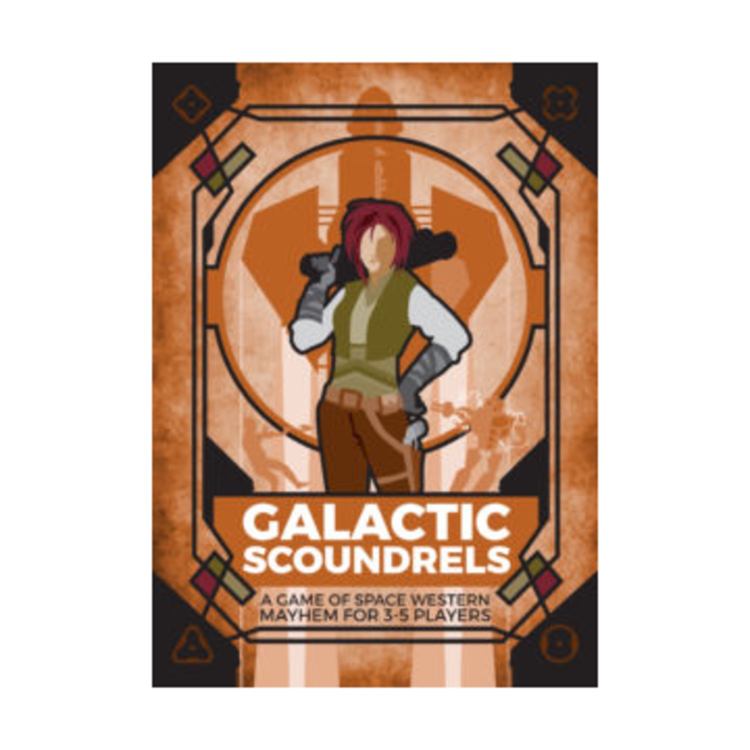 Mercury Boardgame Galactic Scoundrels Box NM