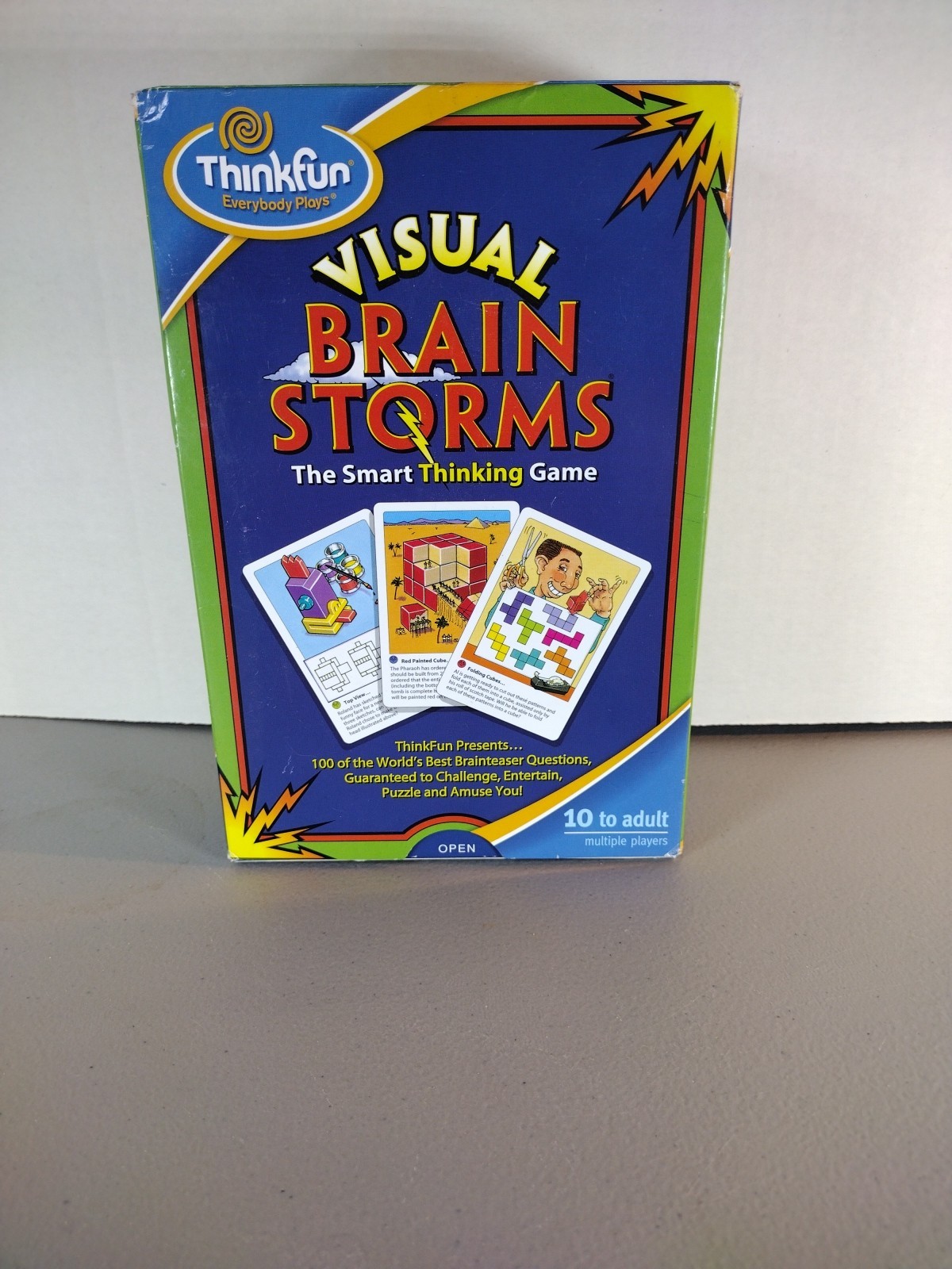 Thinkfun Visual Brain Storms The Smart Thinking Game Ages 10 to Adult Game