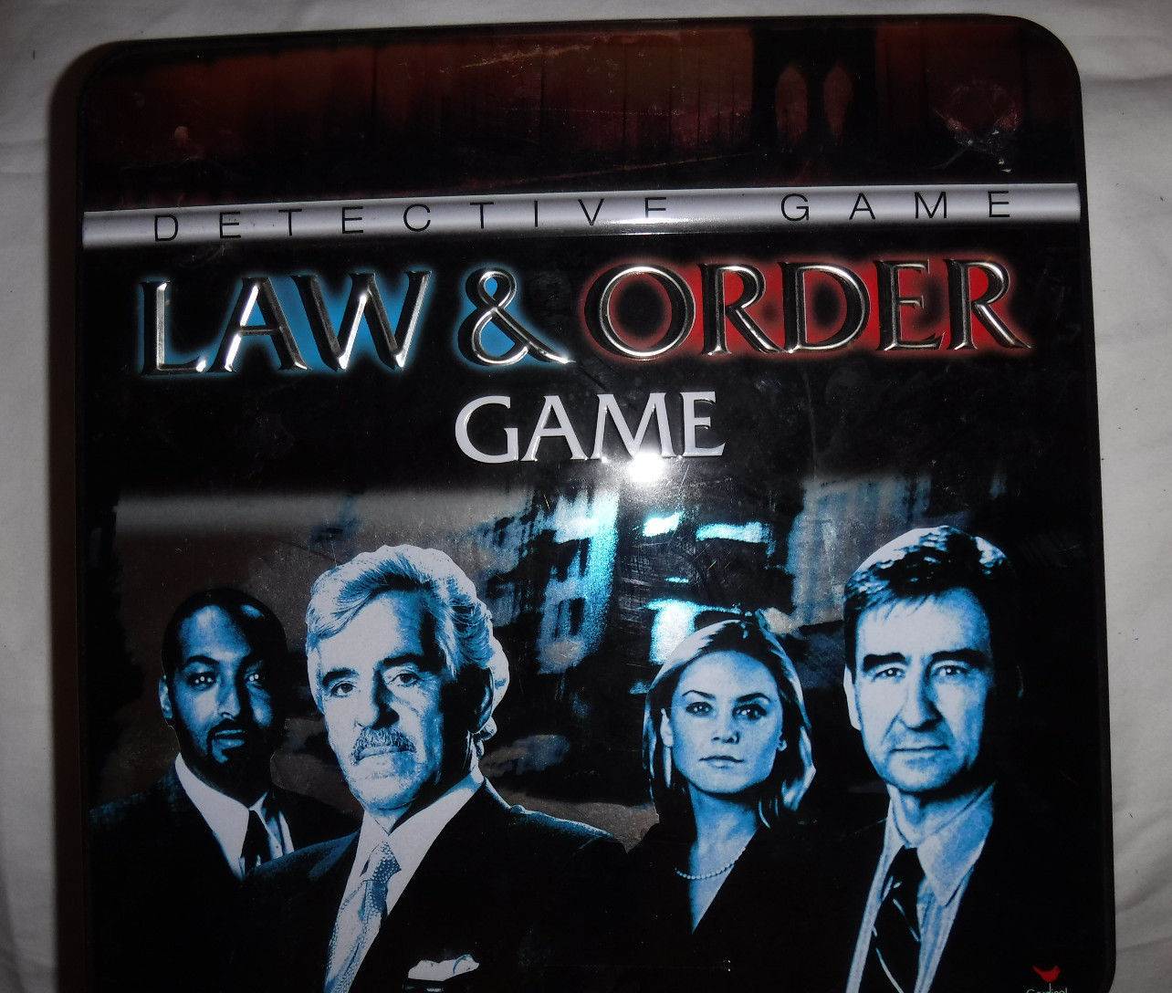 Detective Game Law & Order Game 2-4 Players Ages 13+ Board Game Excellent