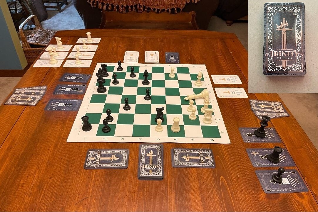 Trinity Chess Strategy Card Game | Ages 10+ | by Thomas Wheeler