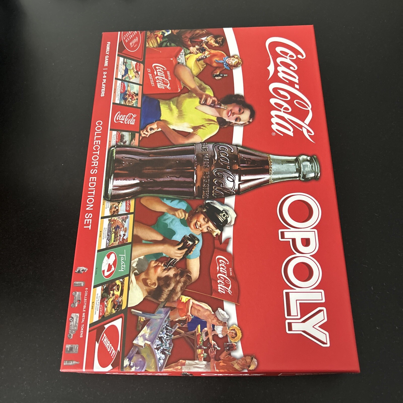 MasterPieces – Coca-Cola Opoly Family Board Game