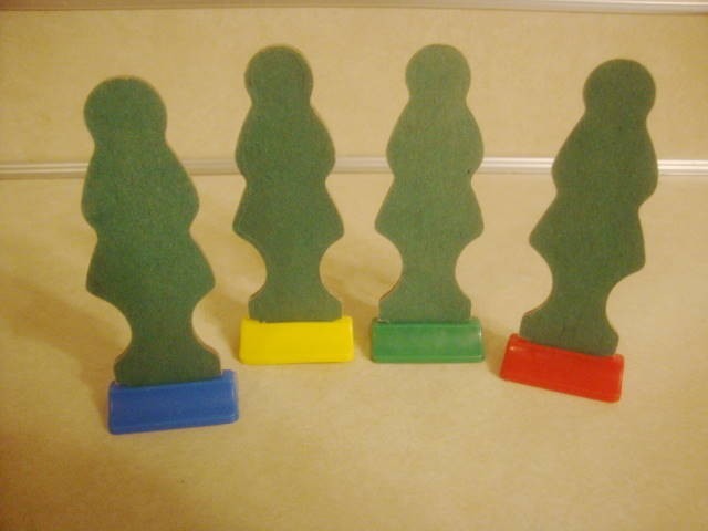 Original 1965 Mystery Date Game Replacement Pieces TEEN GIRL Pawn Movers Set!